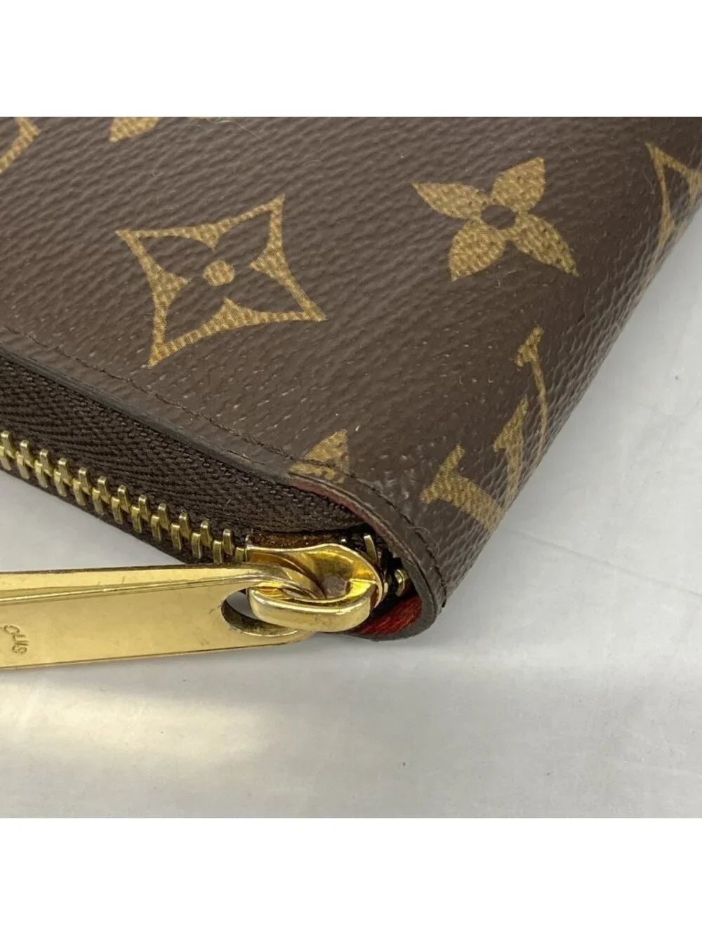Louis Vuitton Wallet Monogram Zippy Coquelicot